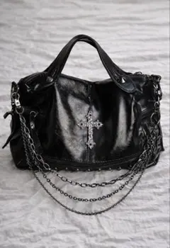 Y2K Shadow Cross Studded Shoulder Bag Y2K Shadow Cross Studded 