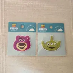 ピクサー　トイストーリー　ワッペンシール