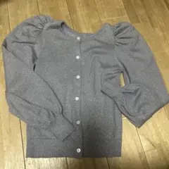 allamanda グレー カーディガン