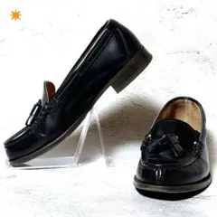 人気定番デザイン】極美品 ハルタ【23.5】タッセルローファー 本革 