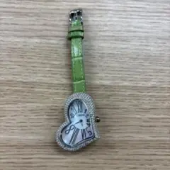ABISTE ハート型腕時計 グリーン