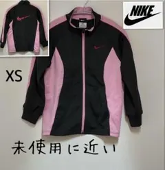 NIKE ウィメンズ ランニングジャケット フルジップジャンパーXSピンクグレー