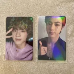 BTS ジン　ASTRONAUT 封入 & JPFCラキドロ トレカ２枚セット