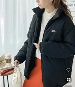 JaVa ジャバ ナイロン×ボアリバーシブル中綿ブルゾン／クラシカルエルフ