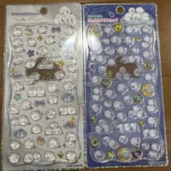 プチドロップ　ジュエルドロップステッカー シマエナガ