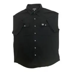 TRUE RELIGION 半袖シャツ ブラック Lのサムネイル
