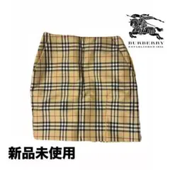BURBERRY ブルーレーベル ベージュチェック タイトスカート 新品未使用