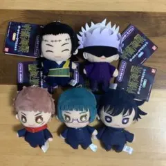 呪術廻戦 ボールチェーンマスコット5体セット