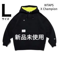 WTAPS Champion ACADEMY HOODED BLACK Lサイズ
