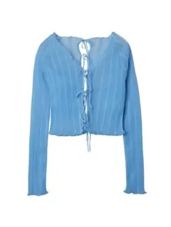 PAMEO POSE Fish Net Cardigan シアーカーディガンのサムネイル