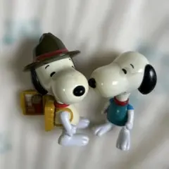 スヌーピー　Snoopy フィギュア 2体セット
