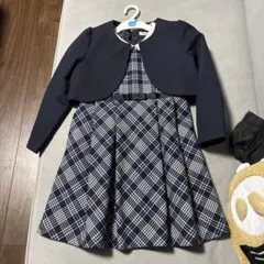 フォーマル 襟付きワンピース ジャケット 130