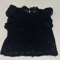 ZARA レディース フレアタンクトップ レースタンクトップ