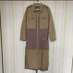 AVIREX ロングシャツワンピース