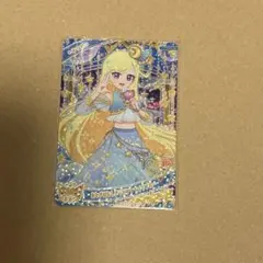 ひみつのアイプリ　カード　みつき　おとぎばなしアラビアンナイトブルー　星4