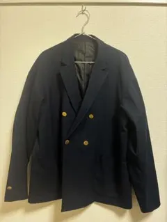 ネイビー ダブルブレストジャケット