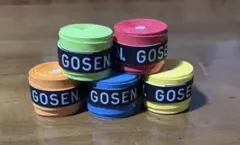 【匿名配送】GOSEN グリップテープ5個★迅速発送アソート ゴーセン5のサムネイル