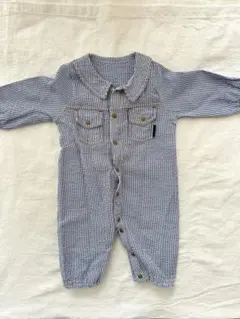 ストライプロンパース 50-70cm