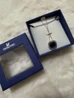 SWAROVSKI スワロフスキー ネックレス ブルー