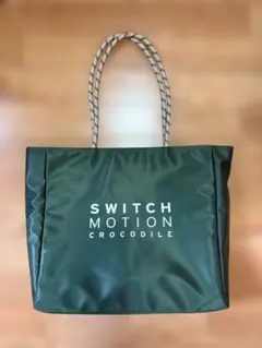 CROCODILE SWITCH MOTION トートバッグ