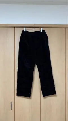 UNIQLO コーデュロイ イージーパンツ ブラック S