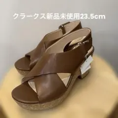 Clarks コルクソール サンダル　23.5cm 新品未使用のサムネイル