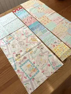 松山敦子　カットクロス　セット パッチワーク　パステルカラー　②