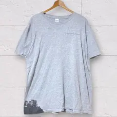 ギルダン 半袖 Tシャツ クルーネック 3L 灰色 綿 普段着