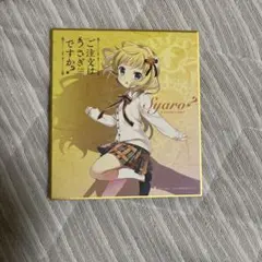 ご注文はうさぎですか？ ポストカード シャロ ご注文はお湯どころです