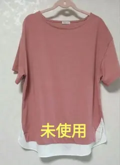 CINEMA CLUB ピンクTシャツ Mのサムネイル