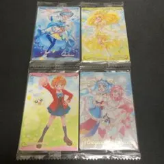 プリキュア カードウエハース 4枚セット まとめ売り