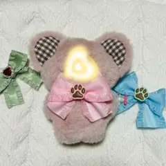 4/30削除ぬい服 10cm 11cm 12cm ハートしっぽのくまちゃん 32
