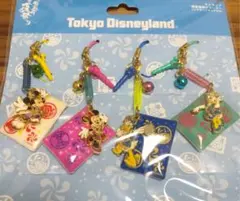 ディズニーランド　夏祭り　ストラップ携帯電話クリーナー