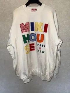 【希少当時物】MIKI HOUSE MEN'S トレーナー 90s