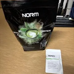 NORM WHEY SOY PROTEIN 抹茶ラテ風味 3袋セット - メルカリ NORM WHEY SOY PROTEIN 抹茶ラテ風味 3袋セット