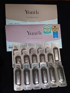 Yunth 生VC美白美容液&生VAダーマ美容液　2点セット＋バラ