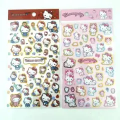 【新作】ハローキティ　チャーミーキティ　箔押しシール　新品未開封　サンリオ