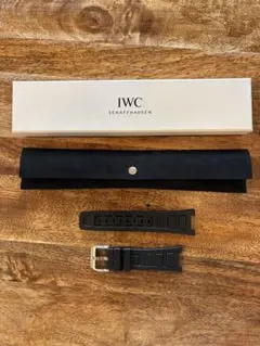 IWC ラバーベルト ブラック ピンバックル付き - メルカリ