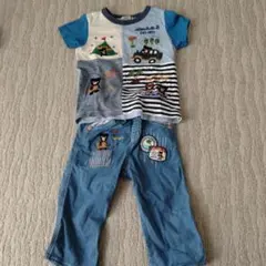 最終お値下げ　ミキハウス ダブルビー 豪華 セットアップ