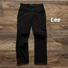 Lee ブラック チノパンツ リラックスストレート 黒 W34位 イージーケア