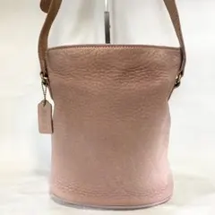 COACH コーチ バケット ショルダーバッグ ピンクのサムネイル
