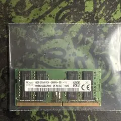 SK hynix社製チップ】DDR4-2666 SODIMM 16GBx1枚 - メルカリ