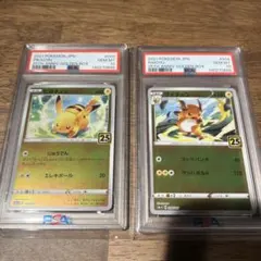 あ*✨様 PSA10 連番 ピカチュウ ライチュウ 25th ゴールデンボックス