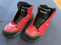 スナップオン　ワークシューズ　29cm ハイカット　レッド スナップオン ワークシューズ 29cm ハイカット レッド - メルカリ