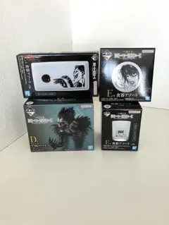 デスノート 1番くじ リューク すり抜けマグネット 食器アソート 4点 D賞E賞