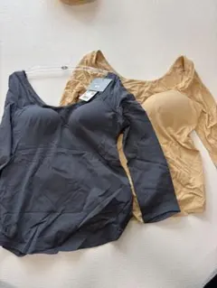 【UNIQLO】 エアリズムコットンブラトップ2枚セット