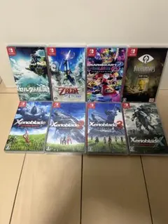 Nintendo Switch ゼルダ、マリオ、ゼノブレイドセット　まとめ売り