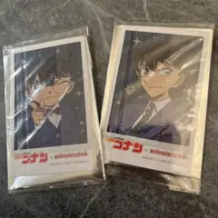 名探偵コナン　海外限定　アニメイトカフェ　チェキ風ブロマイド　工藤新一