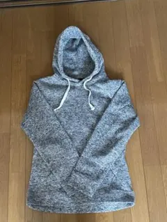 グレー フード付き スウェットパーカー Lサイズ