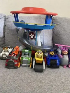 パウパトロール パウステーション ビークル セット